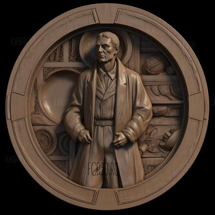 Thomas Dewar 1 stl model for CNC
